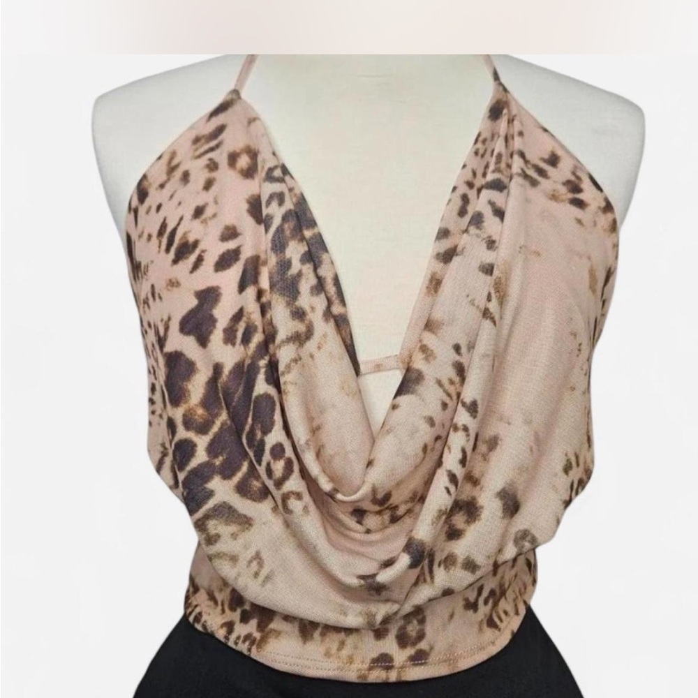 Windsor Brown Leopard Print Top